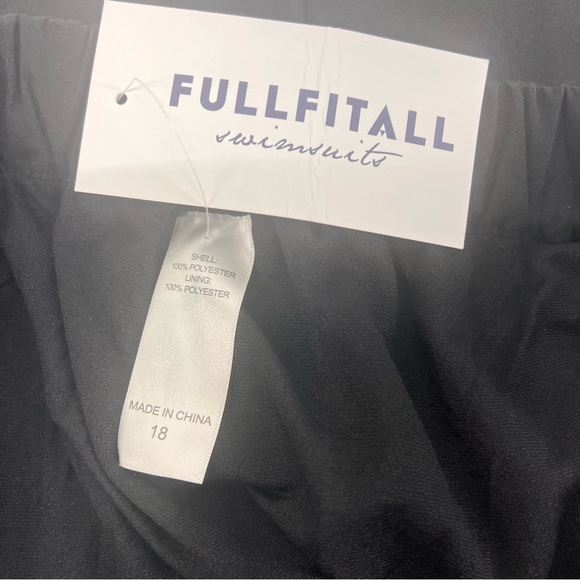 NWT FULLFITALL - Black Cargo Swim Short Size 18 - Picture 15 of 15